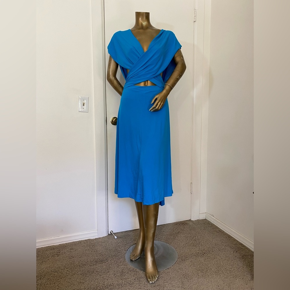 Avon Convert Into Style Dress 💙Blue Wrap Dress 💃 - Picture 5 of 10